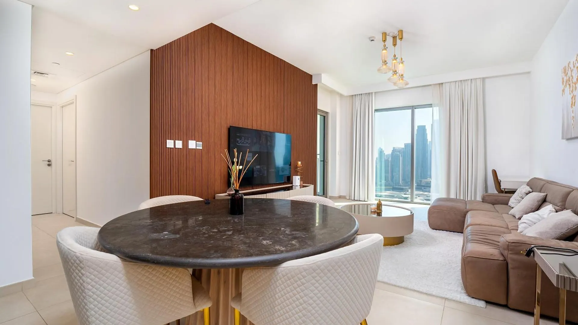 Luxury 2Br Burj Khalifa Views 5Min Walk Dubai Mall 0*,